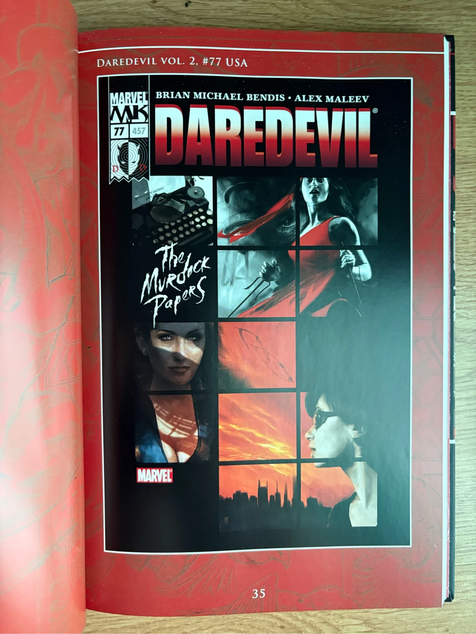 Marvel Saga Daredevil 14: The Murdock Dossier | Bendis and Maleev | Panini – photo 3